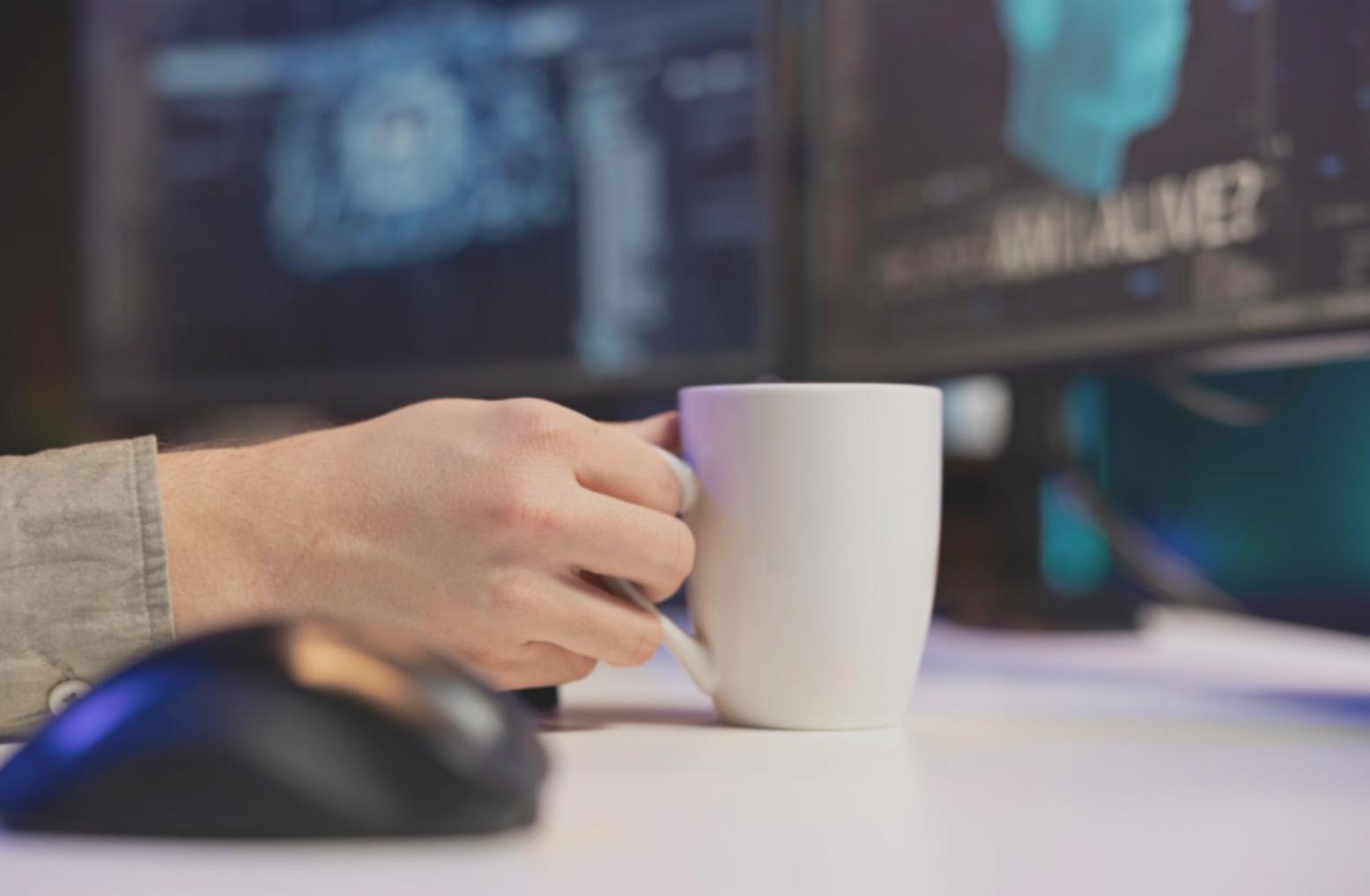 Intensive Arbeitsatmosphäre während einer Projekt-Sprint-Phase